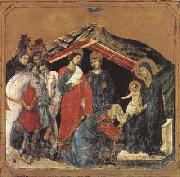 Adoration of the Magi (mk08) Duccio di Buoninsegna